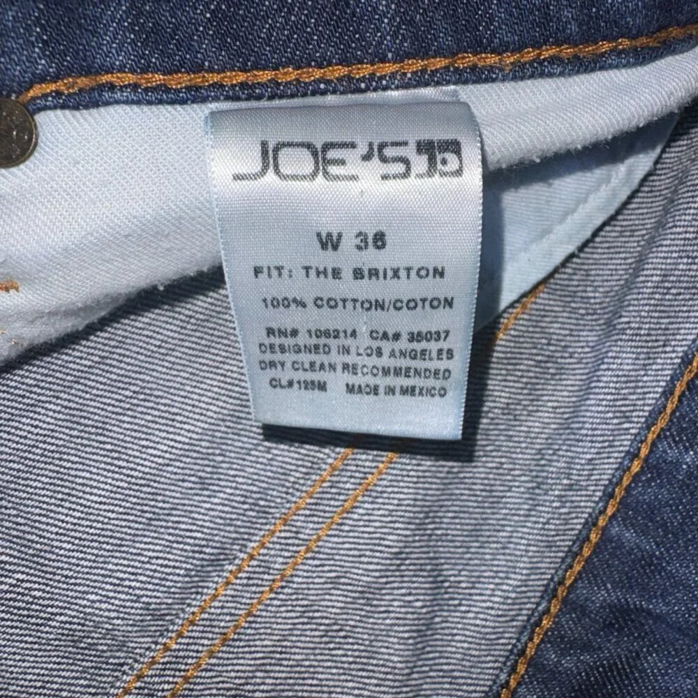 Joe's Jeans Men's Straight Jeans in Blue - Picture 4 of 8